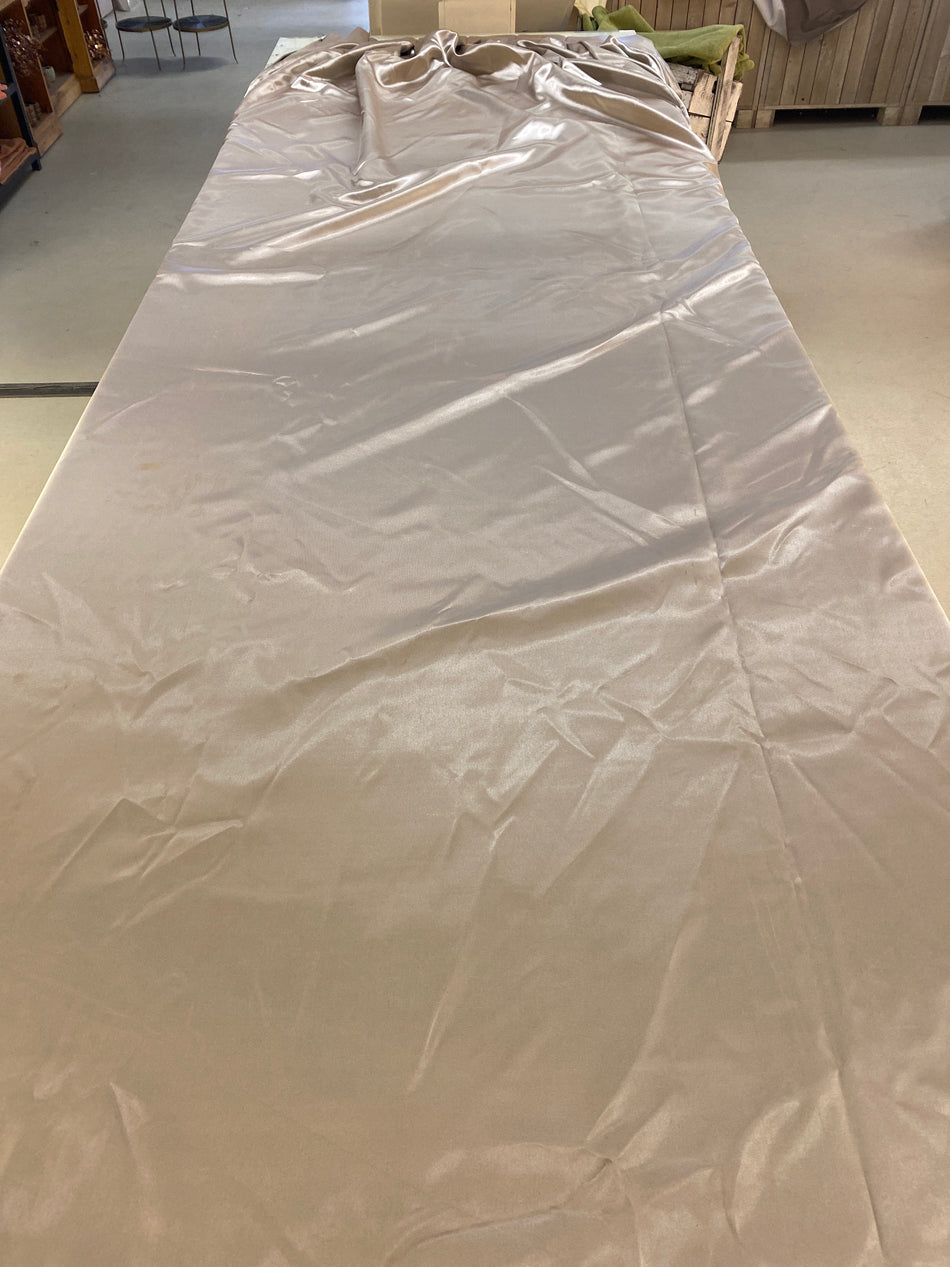 Gardine Vorhang Verdunkler 310x220 silbern champagner gebraucht