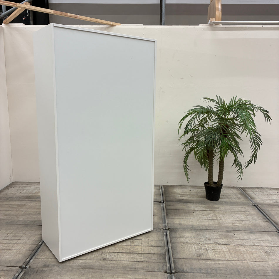 Regal Weiß Holz Mit 10 Fächern Büro 190cm Gebraucht