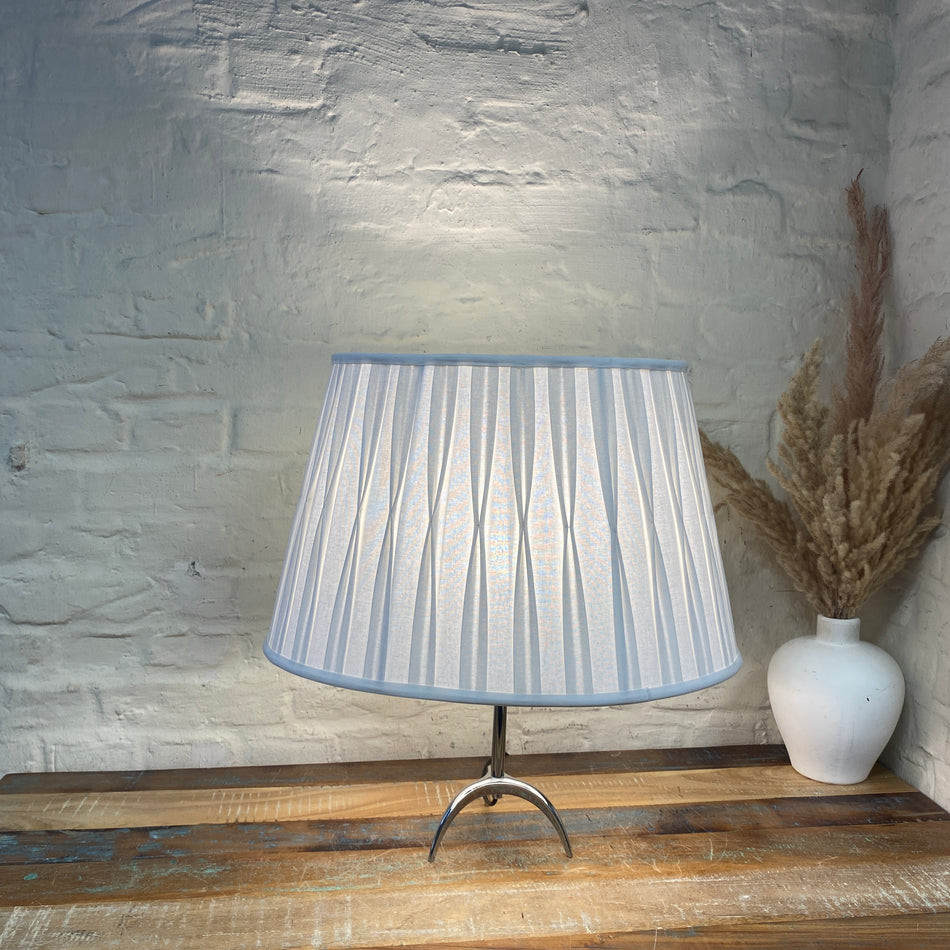 Lampenschirm Riva Oval weiß 54 cm