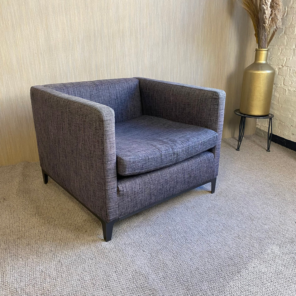 Camerich Sessel gebraucht grau Stoff Loungesessel