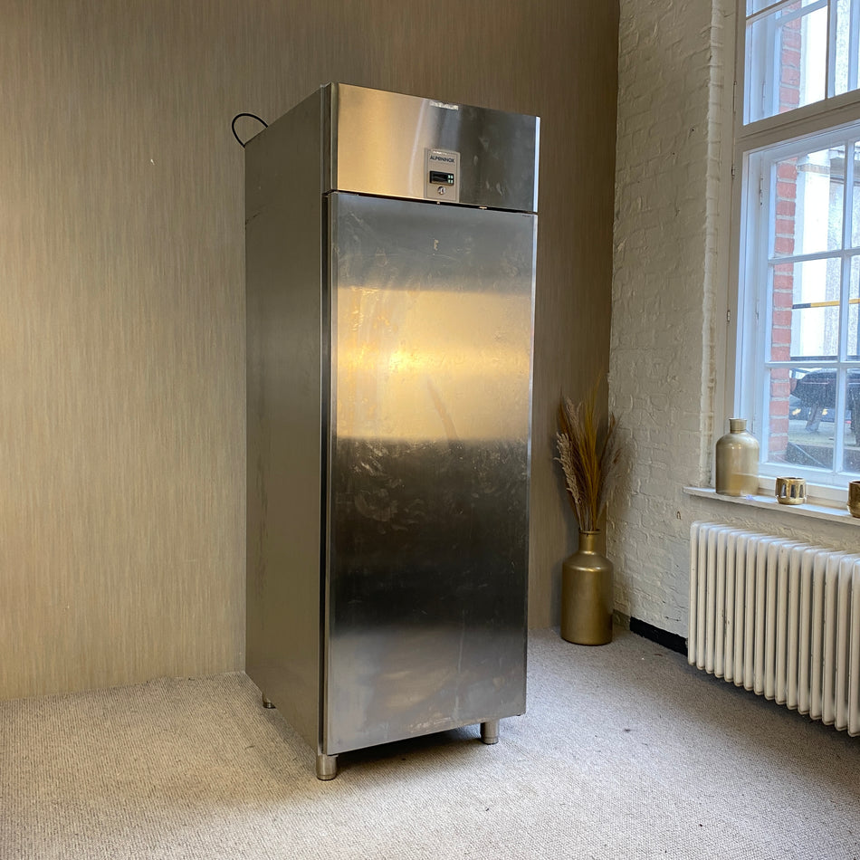Alpeninox RE471FN Kühlschrank gebraucht Edelstahl Gastro