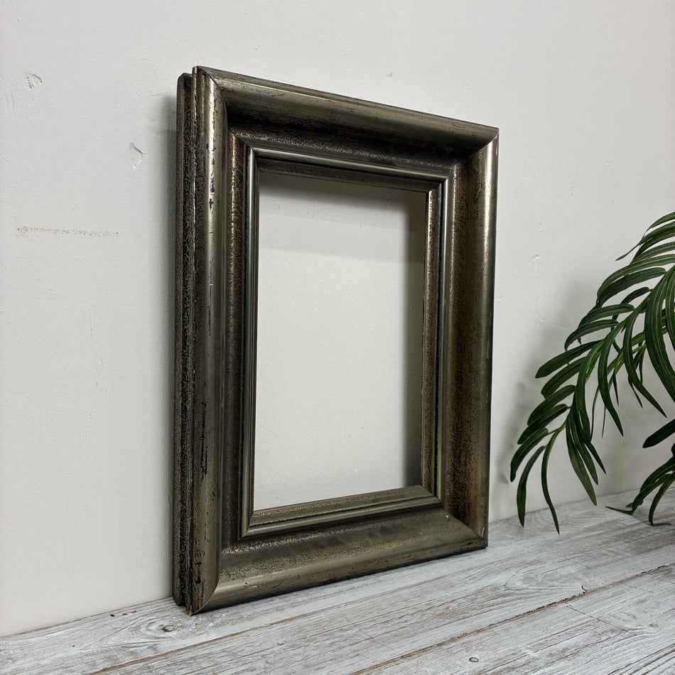 Bilderrahmen Silber-Antik-Optik Klassisch Deko Vintage Gebraucht