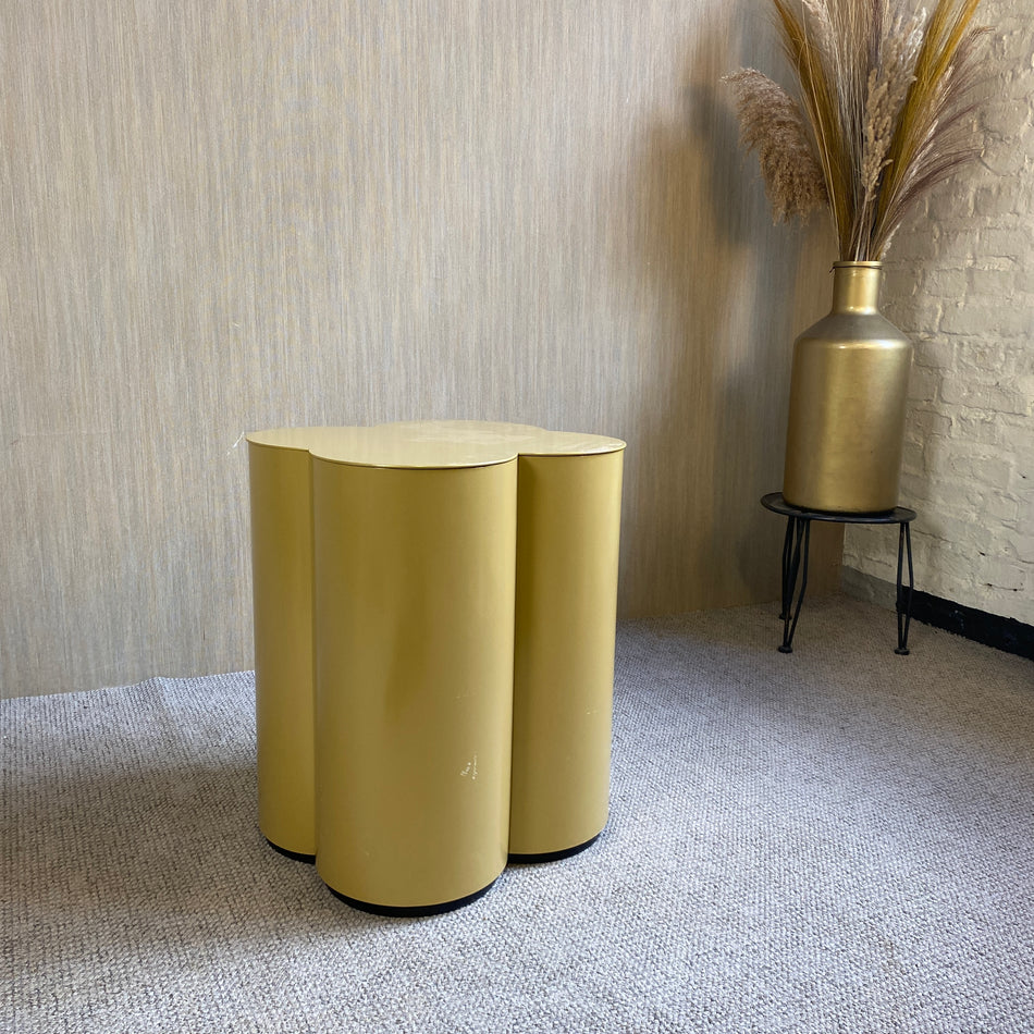 Beistelltisch gebraucht golden matt 56cm Tisch