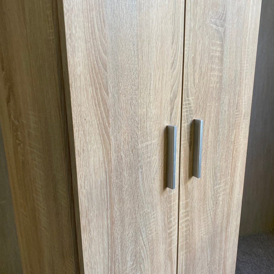 Kleiderschrank OHNE Rückwand Sonoma Eiche