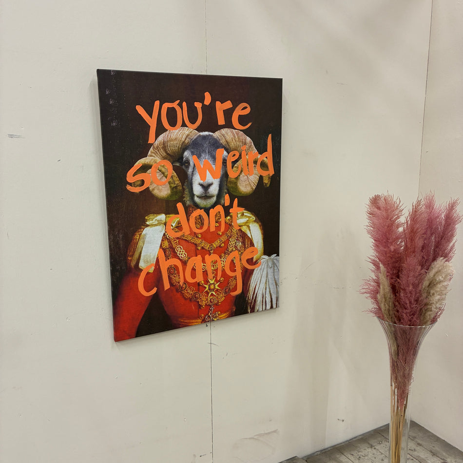 Thomas Klotz "Widder" Kunstdruck auf Leinwand 100x75 Wandbild Deko