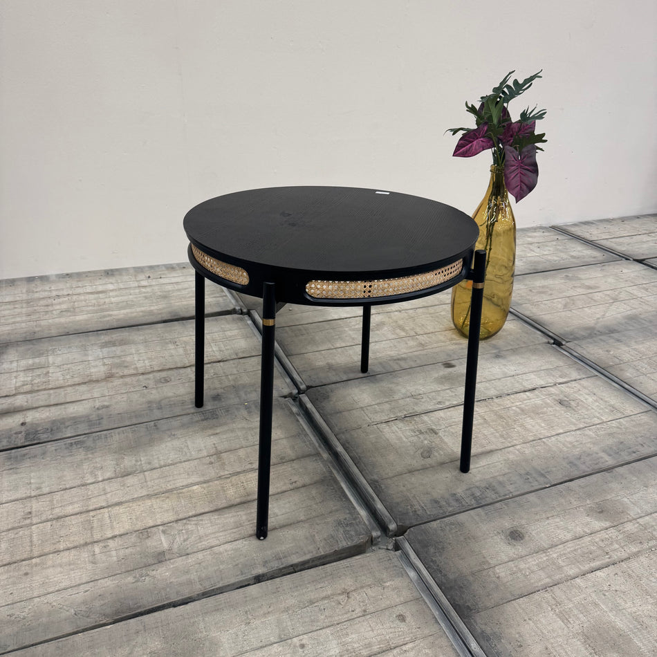 Bold Monkey Don't Stop The Webbing Tisch Schwarz Wiener Geflecht Rund