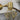 Deckenlampe gebraucht golden Metall Diamant 2 flammig Lampe