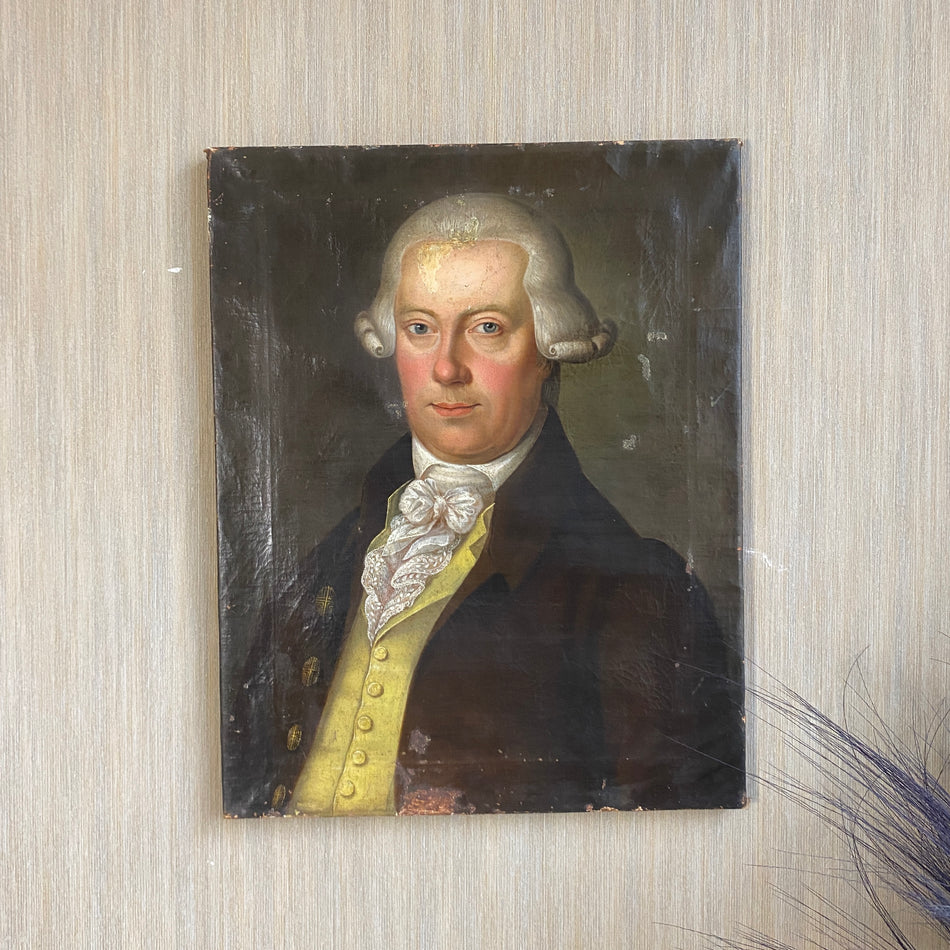 Gemälde Portrait auf Leinwand Kunstwerk 51x67