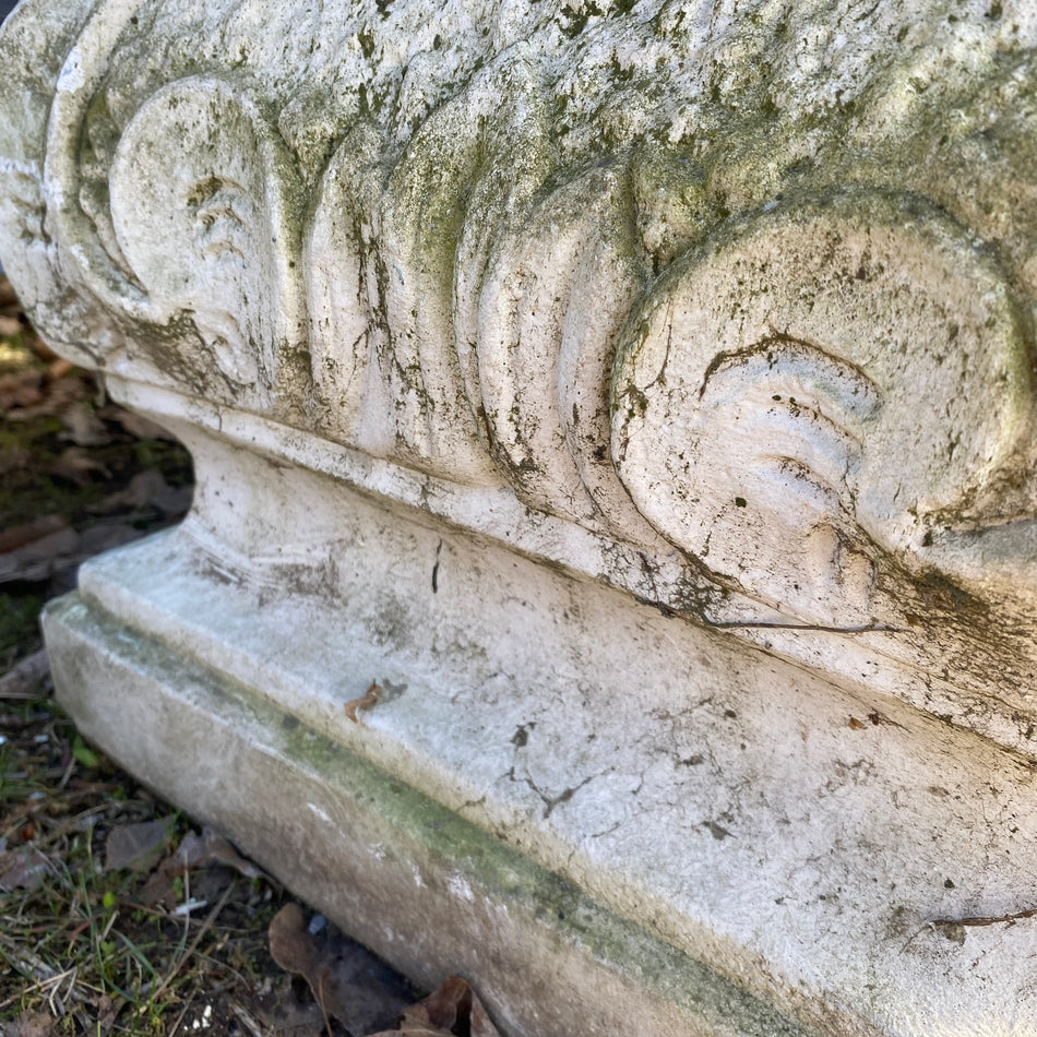 Steindeko Stein Sockel im Antikstil für Garten – gebraucht