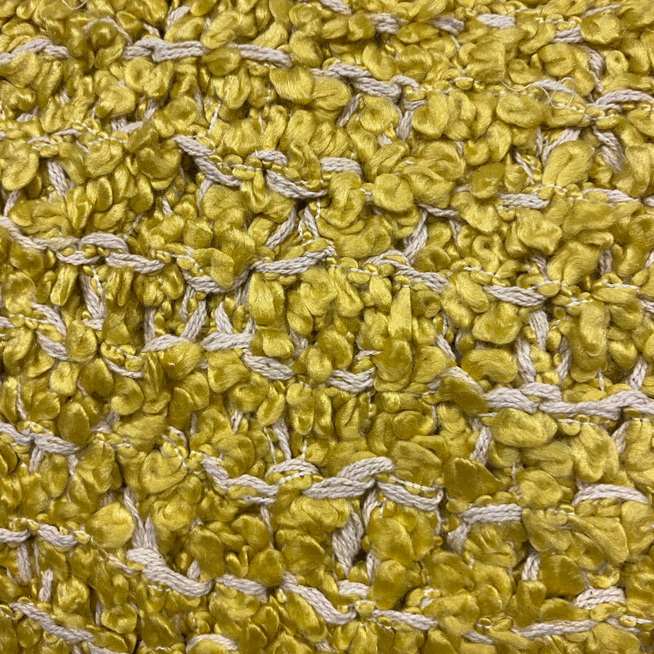 Unique Living Joey Zierkissen gelb Struktur Dekokissen 60x40 Neuware