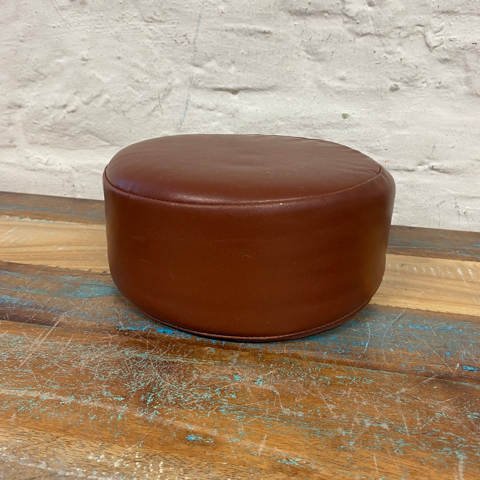 Kleines Polster gebraucht braun Leder