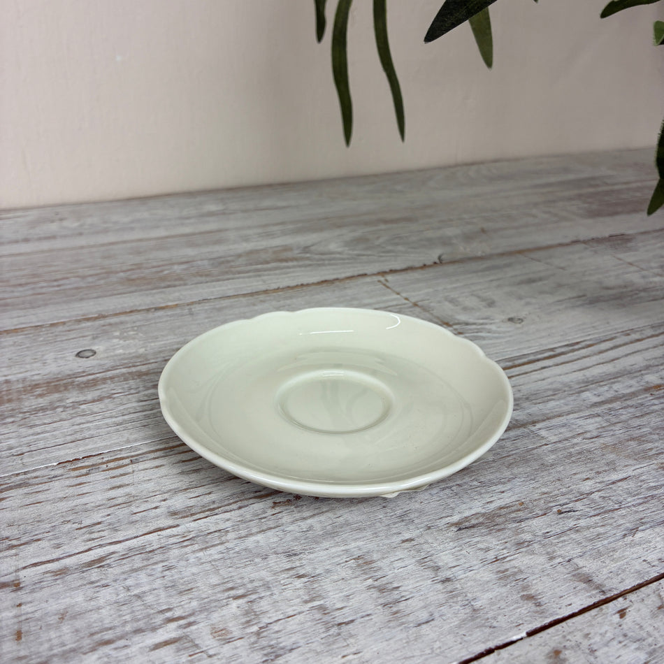 Seltmann Weiden Marie-Luise Untertasse zur Moccatasse 12 cm elfenbein