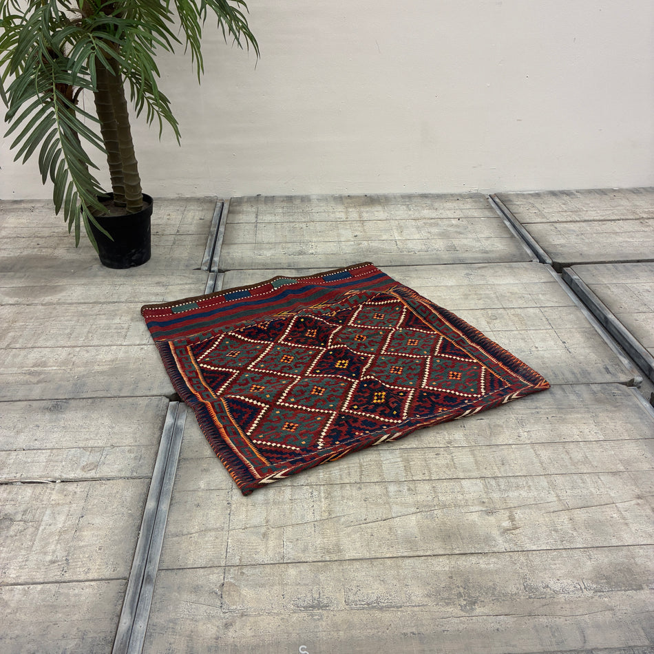 Orientalischer Teppich Vintage 82x88 Gemustert