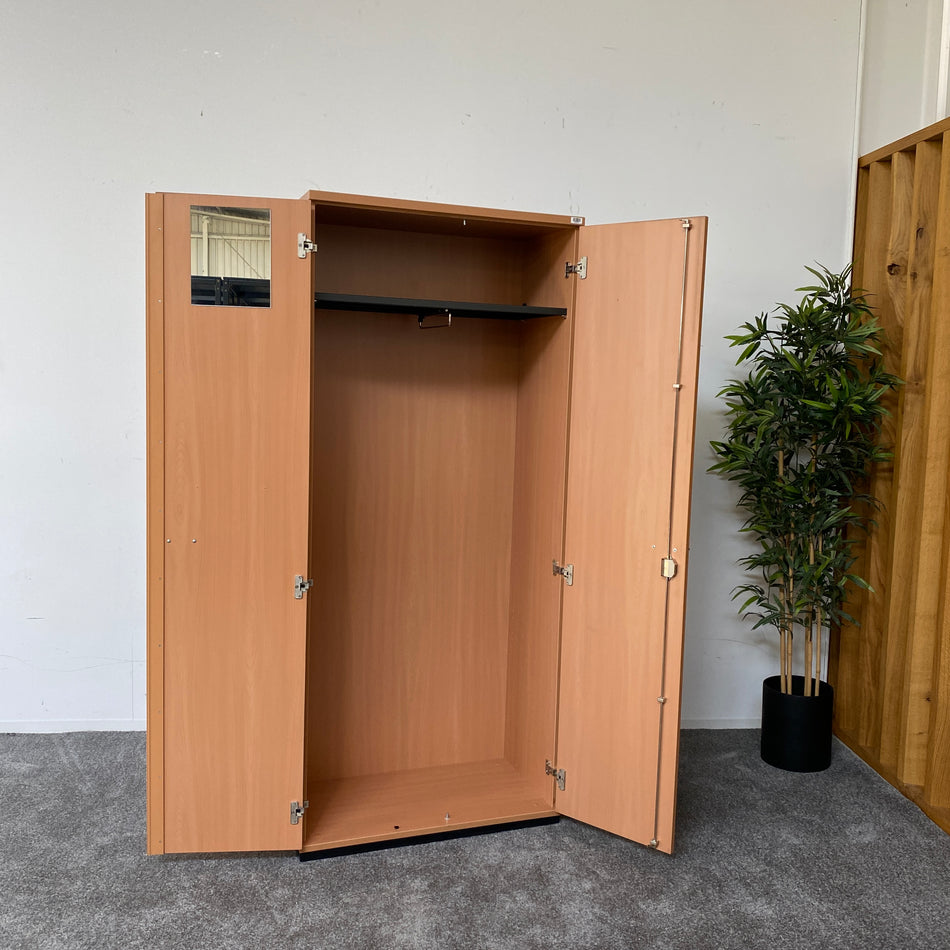 König+Neurath Acta Büroschrank gebraucht Holz Kleiderstange