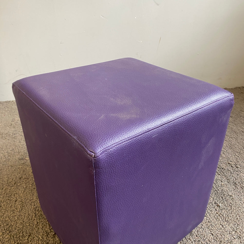 Kaikoon Sitzhocker gebraucht lila Hocker eckig