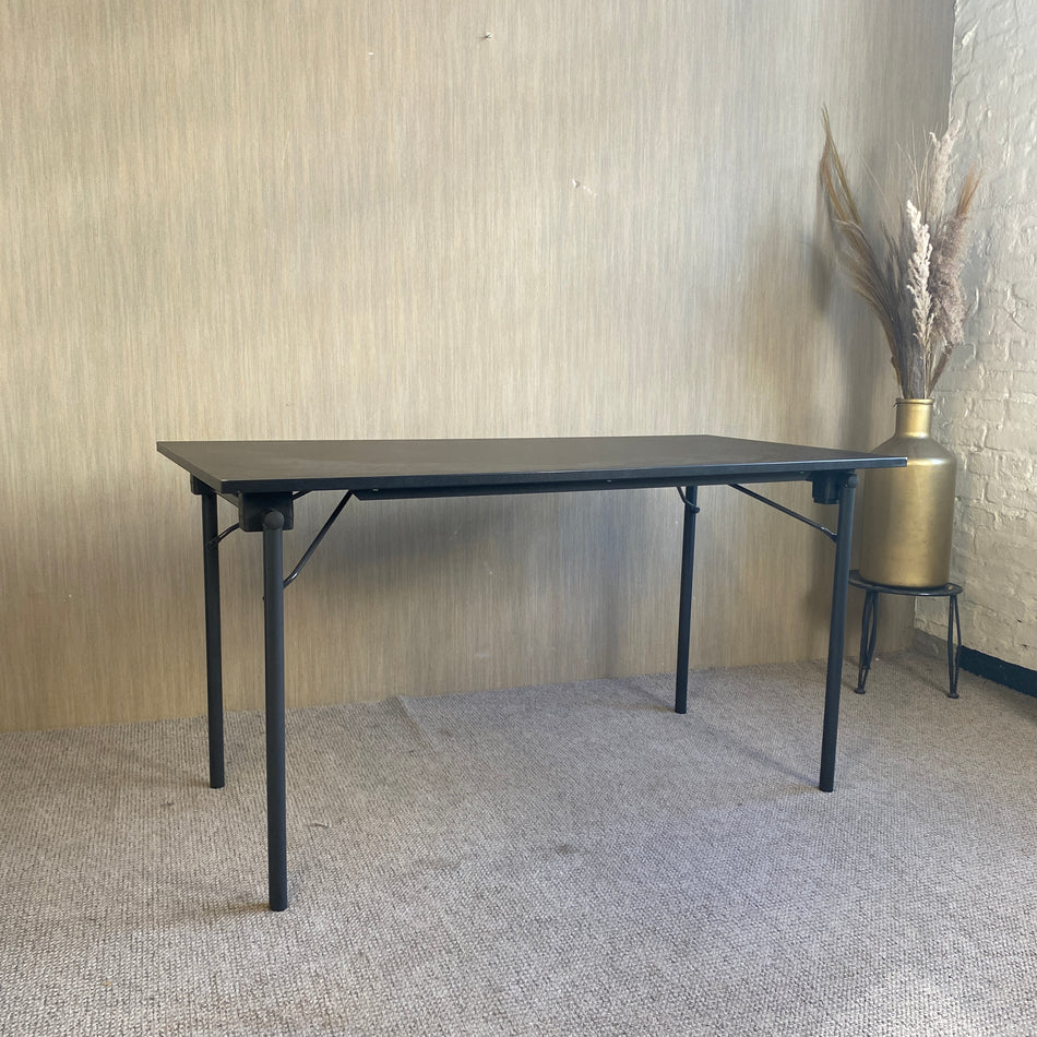 burgess Banketttisch gebraucht schwarz Metall Klapptisch Tisch