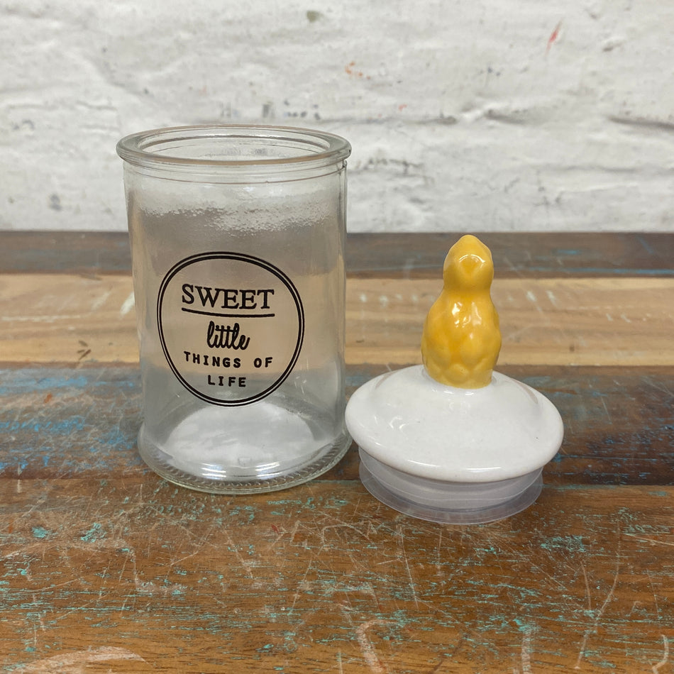 Vorratsglas mit Deckel Ananas Aufbewahrung 13cm