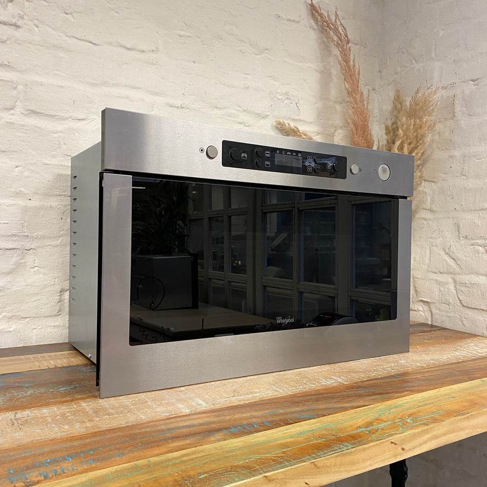 Whirlpool AMW 439/IX Einbau-Mikrowelle gebraucht mit Gril