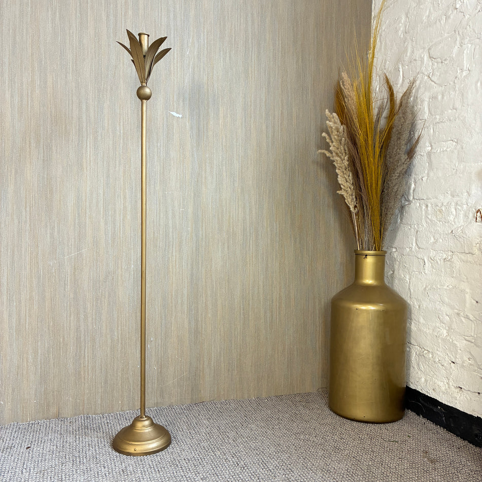 Countryfield Kerzenständer Kosta goldfarbig Metall 107cm