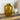 Countryfield Vase bernsteinfarben Glas 46cm Deko