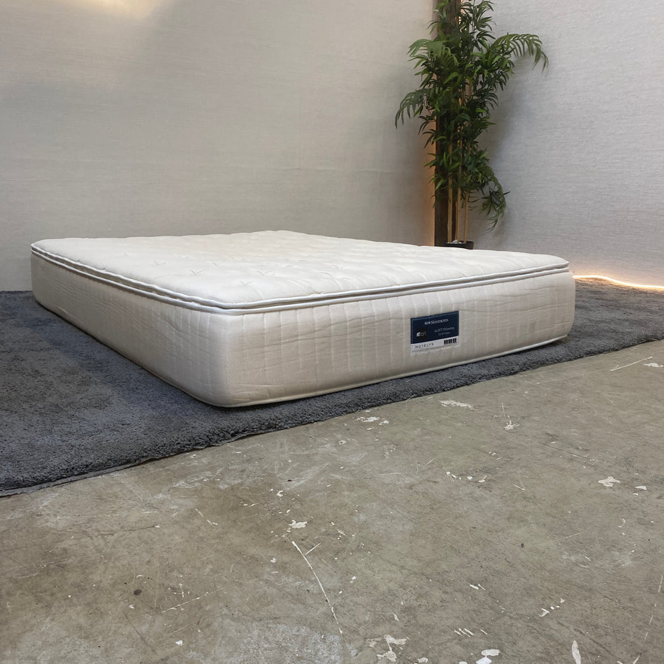 Simmons Pillowtop Matratze 140x200 inkl. Topper – gebraucht Einzelmatratze 27cm hoch