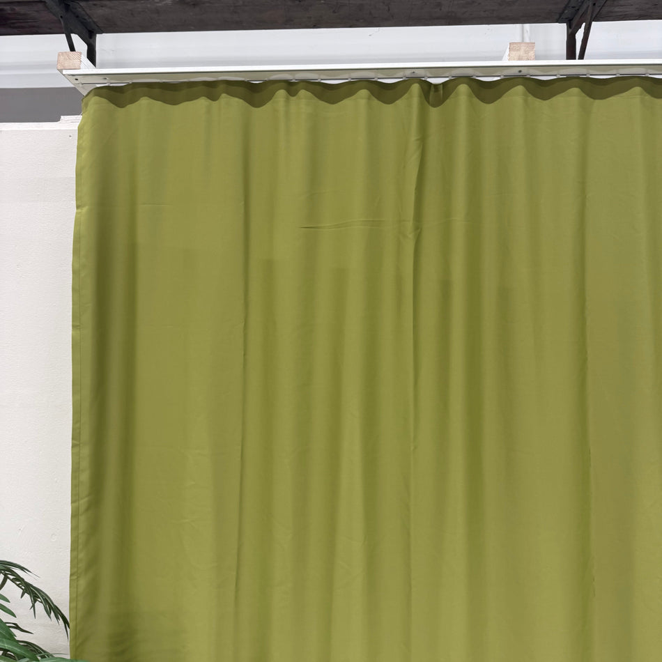 Gardine Khaki 90x260 Verdunkler Vorhang Gebraucht