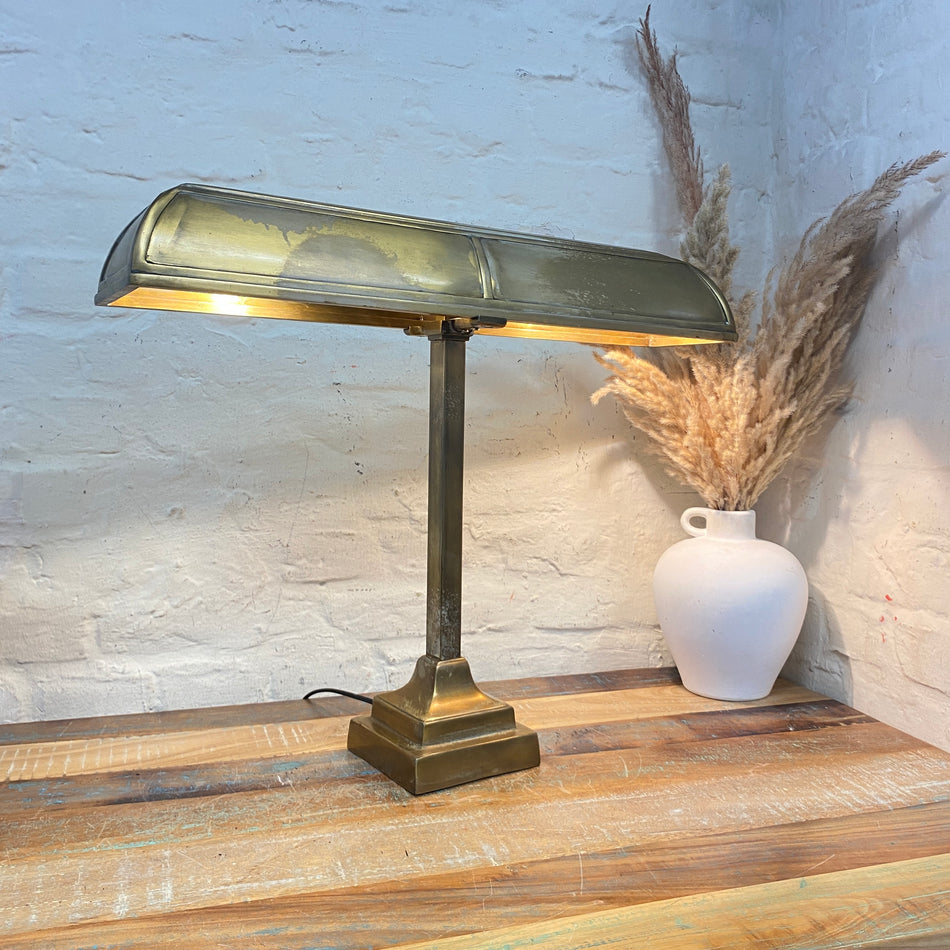 Eichholtz Banker Trust Bankerlampe Tischlampe gebraucht Designer