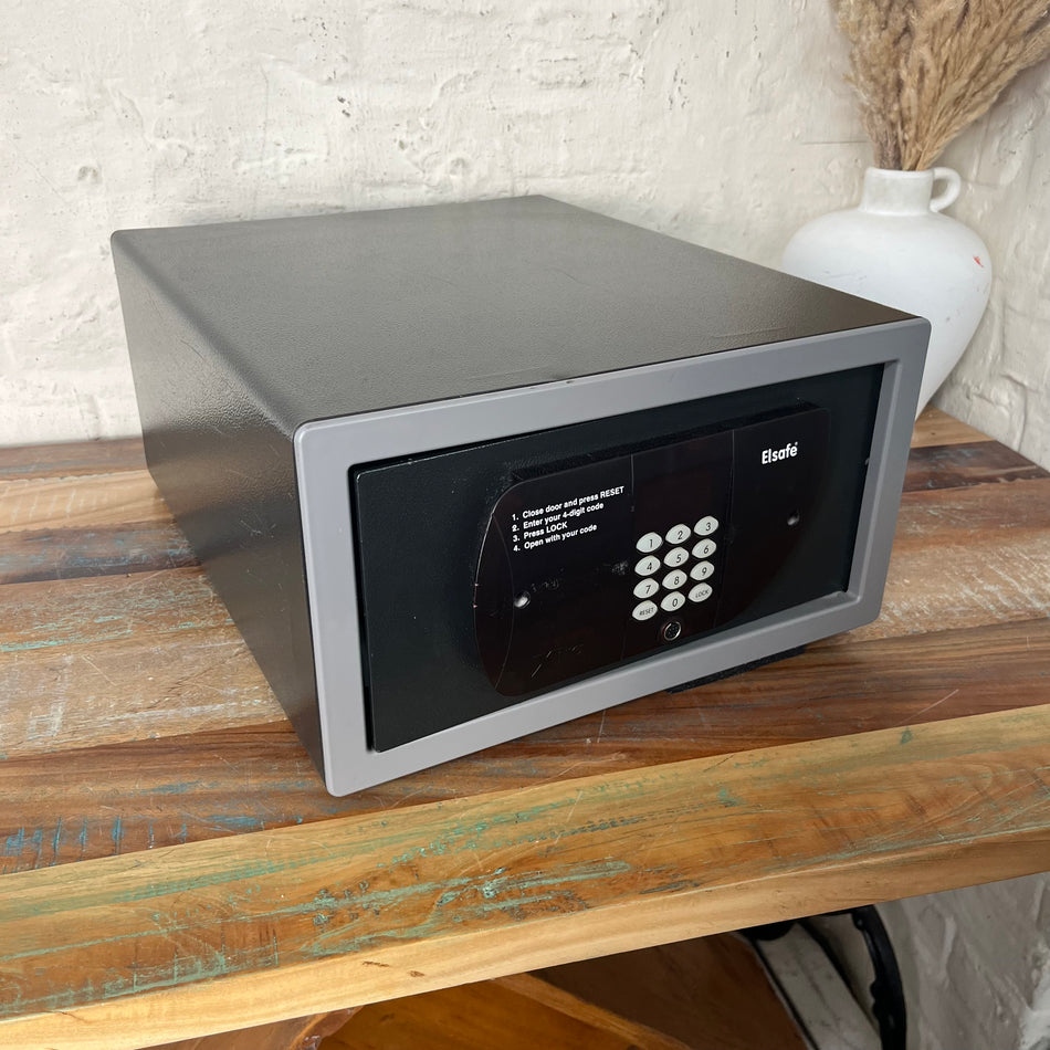 Safe Elsafe schwarz Hotelsafe