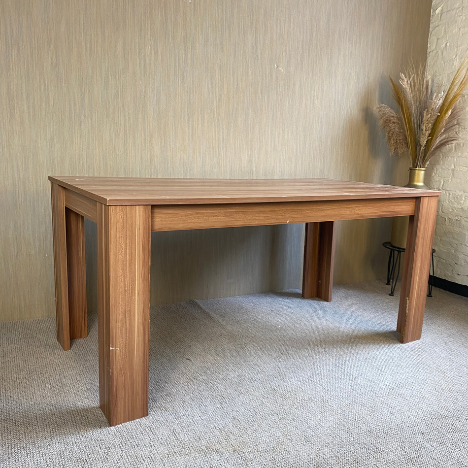 Esstisch gebraucht Nussbaum Furnier Holz Tisch