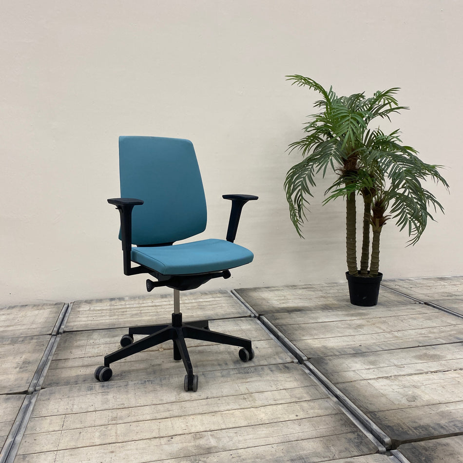 Profim Bürostuhl Türkis Ergonomisch Bürodrehstuhl Stuhl Gebraucht