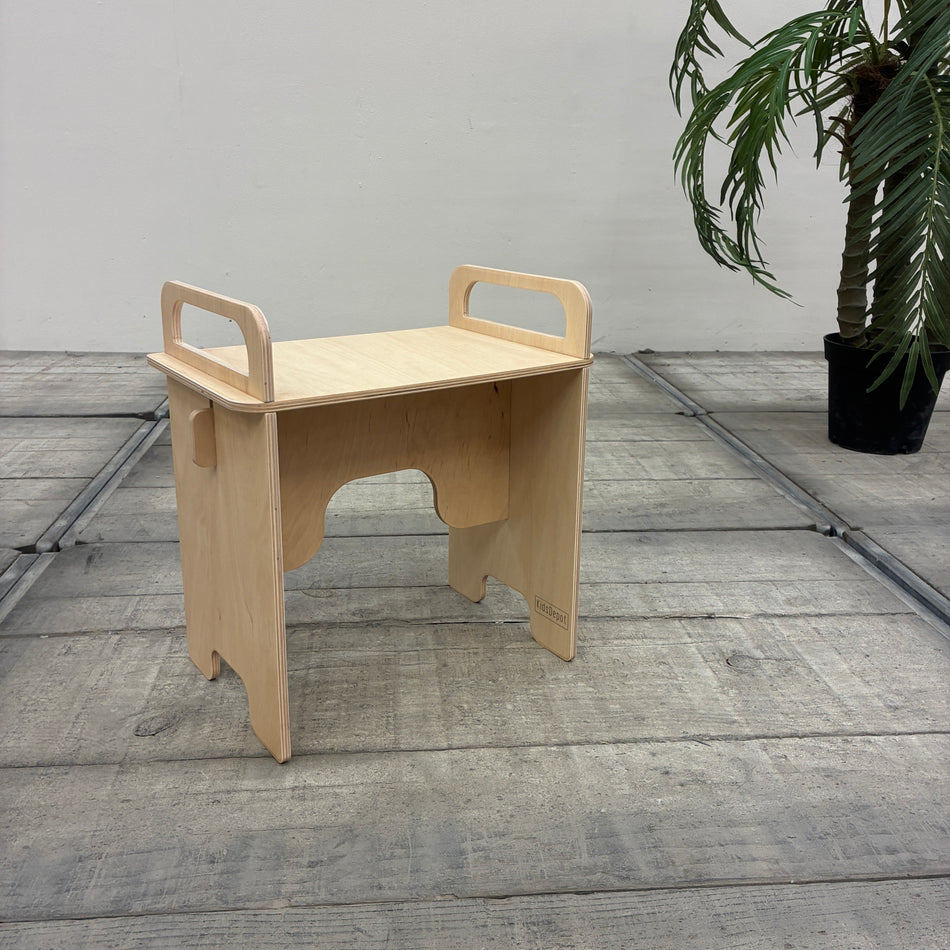 KidsDepot Easyclick Kinderhocker Belfast L Sitzhocker 35cm Holz Natur Hocker