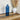 Countryfield Dawn Vase blau Glas transparent 33cm Deko