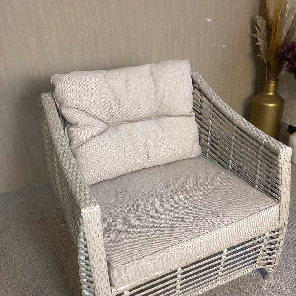 Manifesto Outdoor-Rattansessel mit Kissen & - Sessel gebraucht