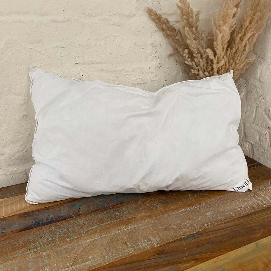 LIDDELL Kopfkissen gebraucht weiß Baumwolle 50x70cm Kissen