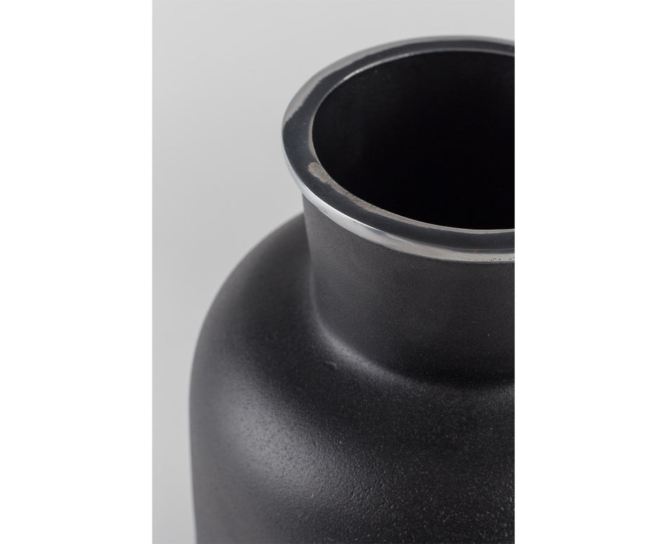 Zuiver Farma Vase schwarz Aluminium Deko