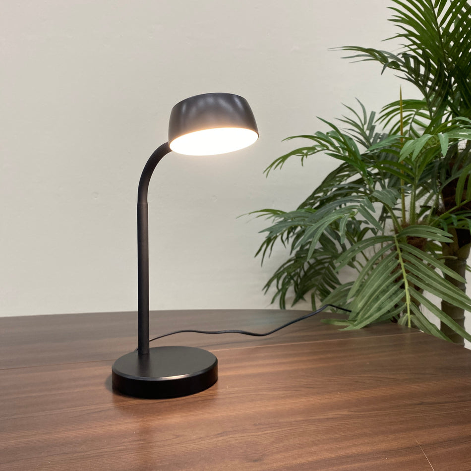 Eglo Tischlampe Schwarz Metall Spot Lampe Gebraucht