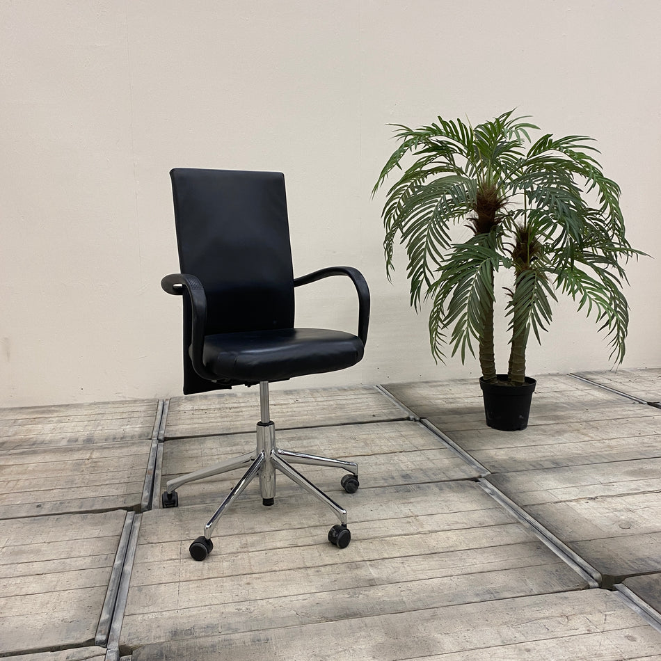 Vitra AC 1 Designer Bürodrehstuhl Antonio Citterio Klassiker Schwarz Gebraucht