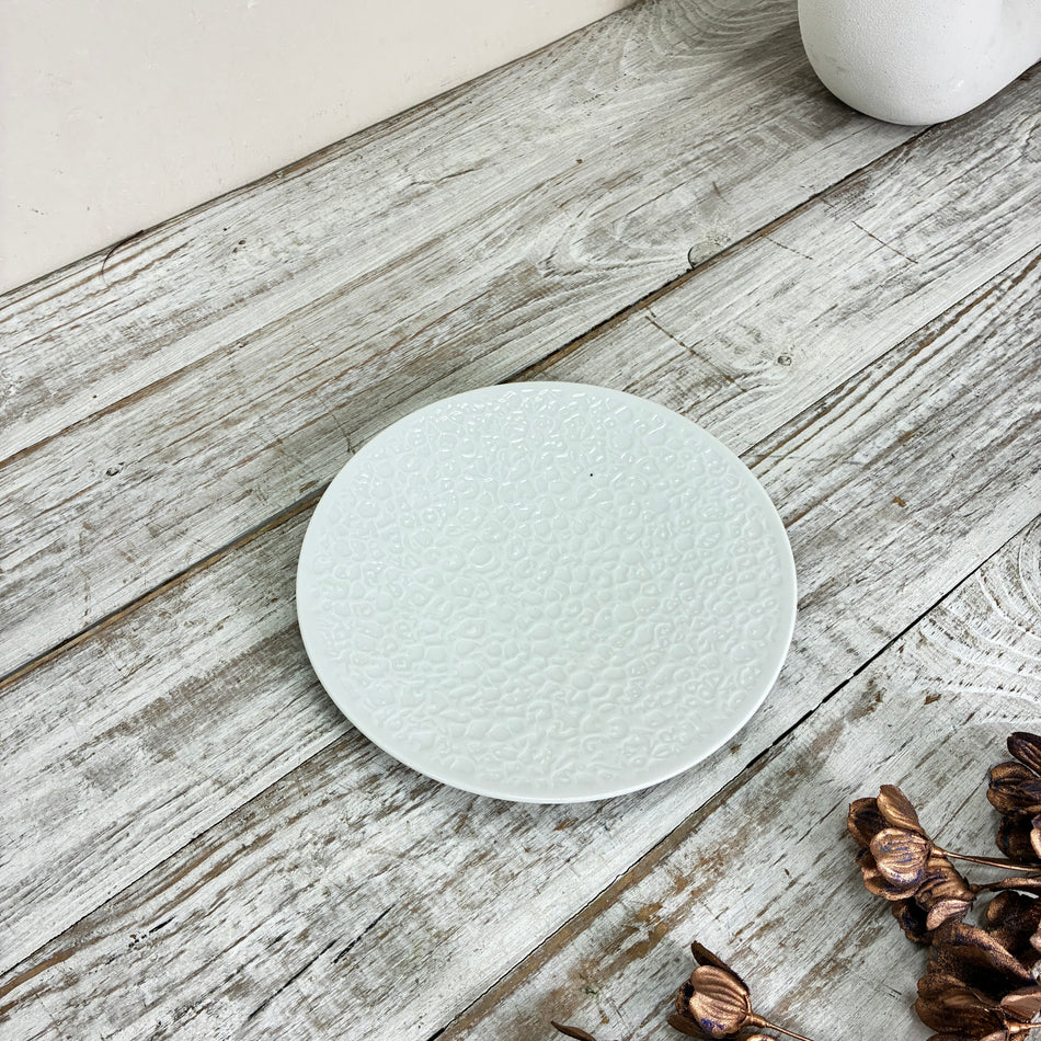Seltmann Weiden Nori-Home Frühstücksteller rund 21 cm Vollrelief weiß