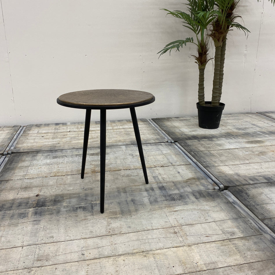 Mansion Beistelltisch Golden Antik Optik 50cm Tisch