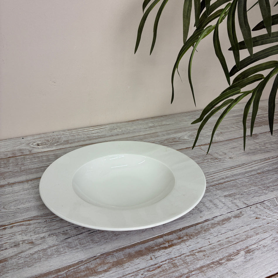 Seltmann Weiden Zoé Pastateller rund 27 cm fine diamond Elfenbein