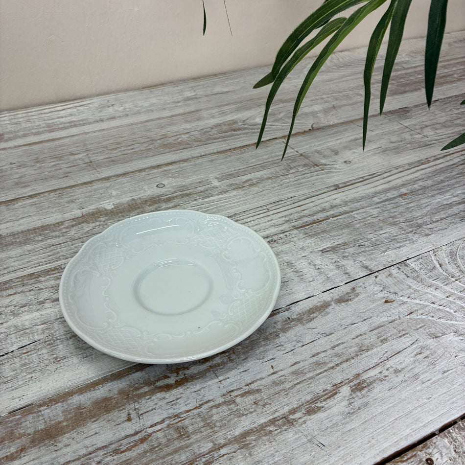 Seltmann Weiden Salzburg Untertasse zur Kaffeetasse 1 weiß