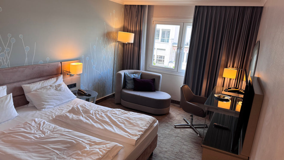 Komplettes Zimmer Crowne Plaza Berlin