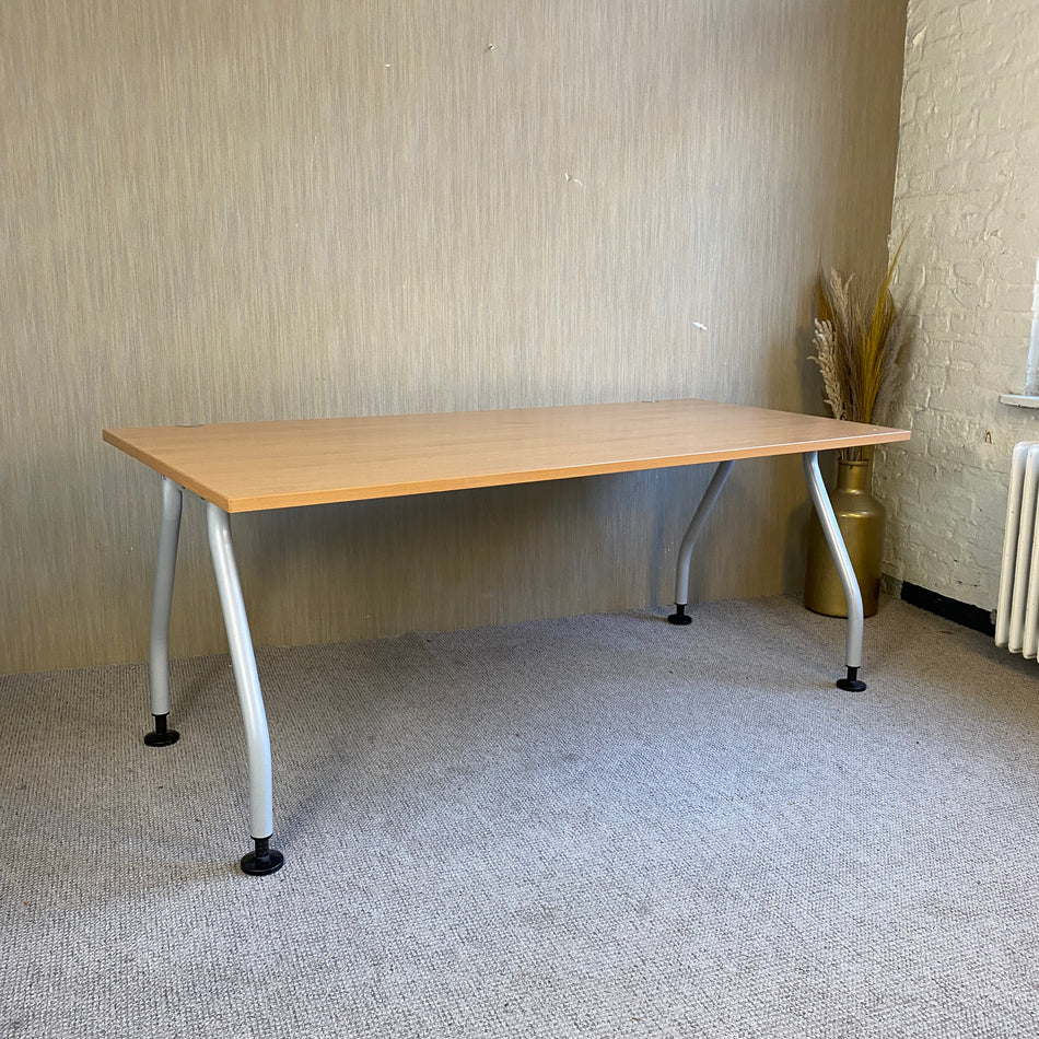 Werndl Schreibtisch gebraucht Holz Tisch 180cm Büro