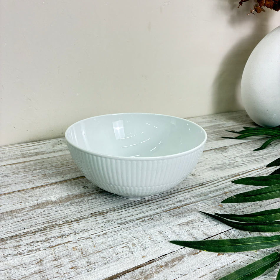 Seltmann Weiden Amina Schüssel rund 21,5 cm weiß