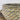 Korb beige grau Holz 37cm Blumentopf mit Beschichtung