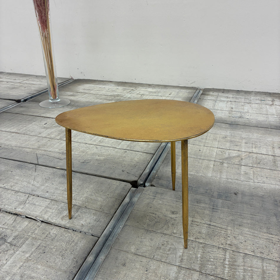 Dijk Natural Collections Beistelltisch S Nierenform Metall Gold Tisch