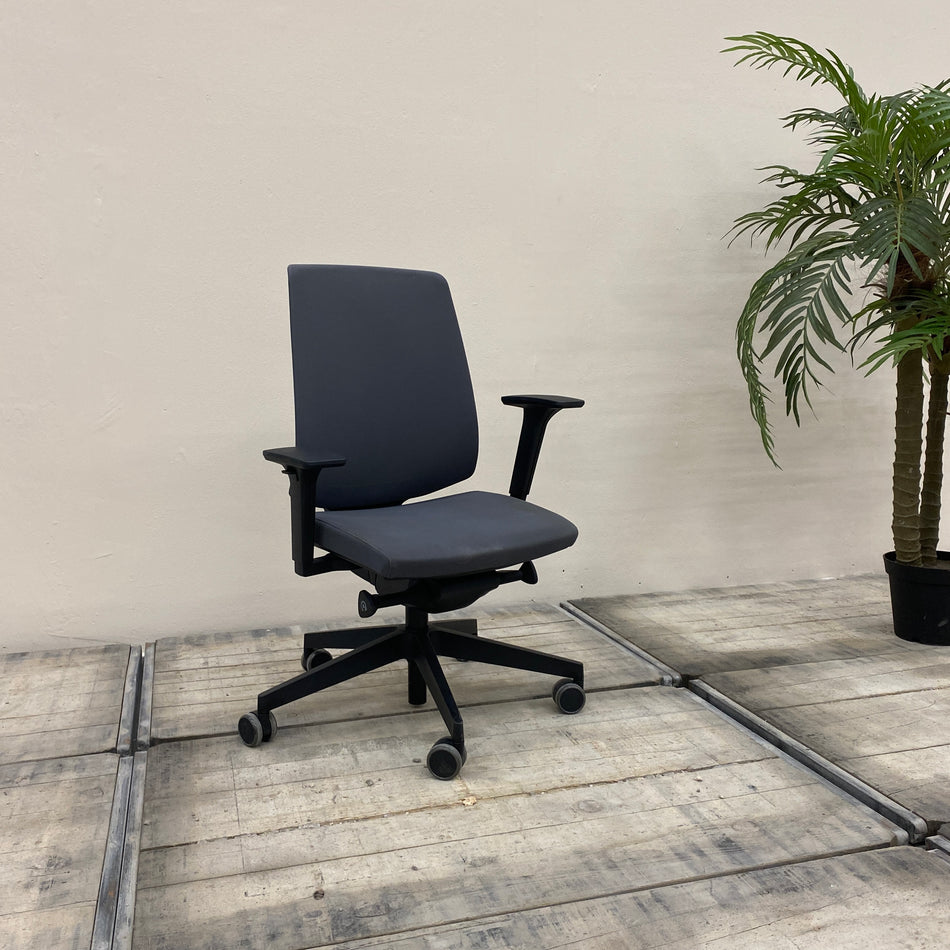 Profim Bürostuhl Grau Stoff Ergonomisch Bürodrehstuhl Stuhl Gebraucht