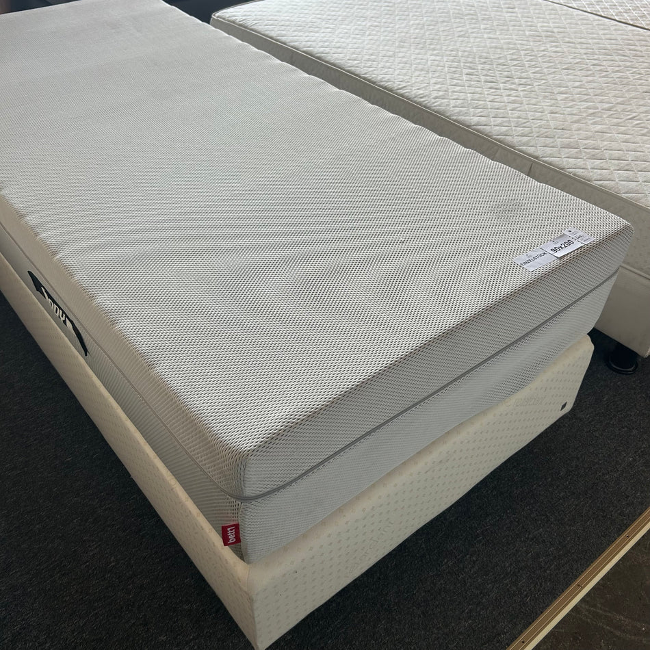 Boxspringbett weiß 90x200 inkl. Matratze