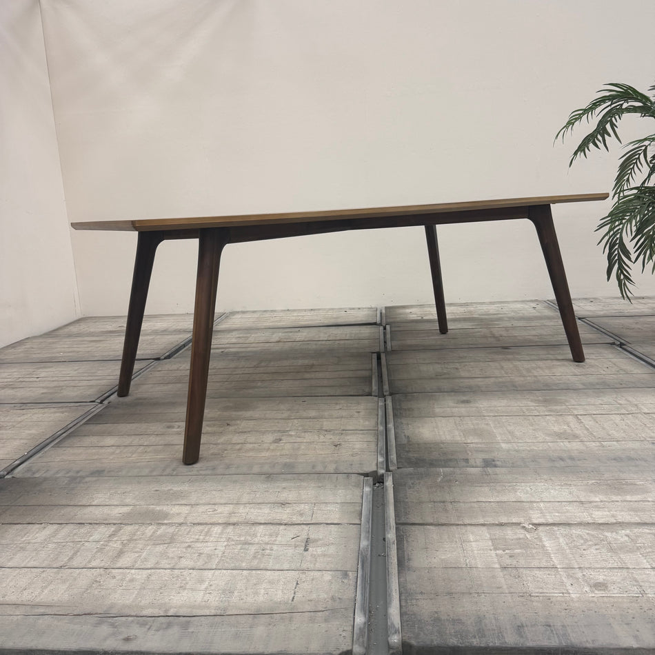 Chervil Design Esstisch 210cm Massivholz Eiche Retro Skandi Tisch
