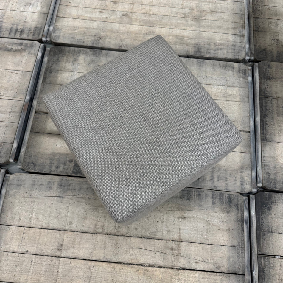 Polsterhocker Grau Gepolstert Sitzhocker Hocker gebraucht
